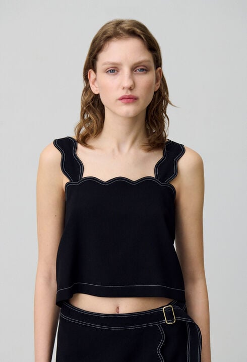Backless Top
