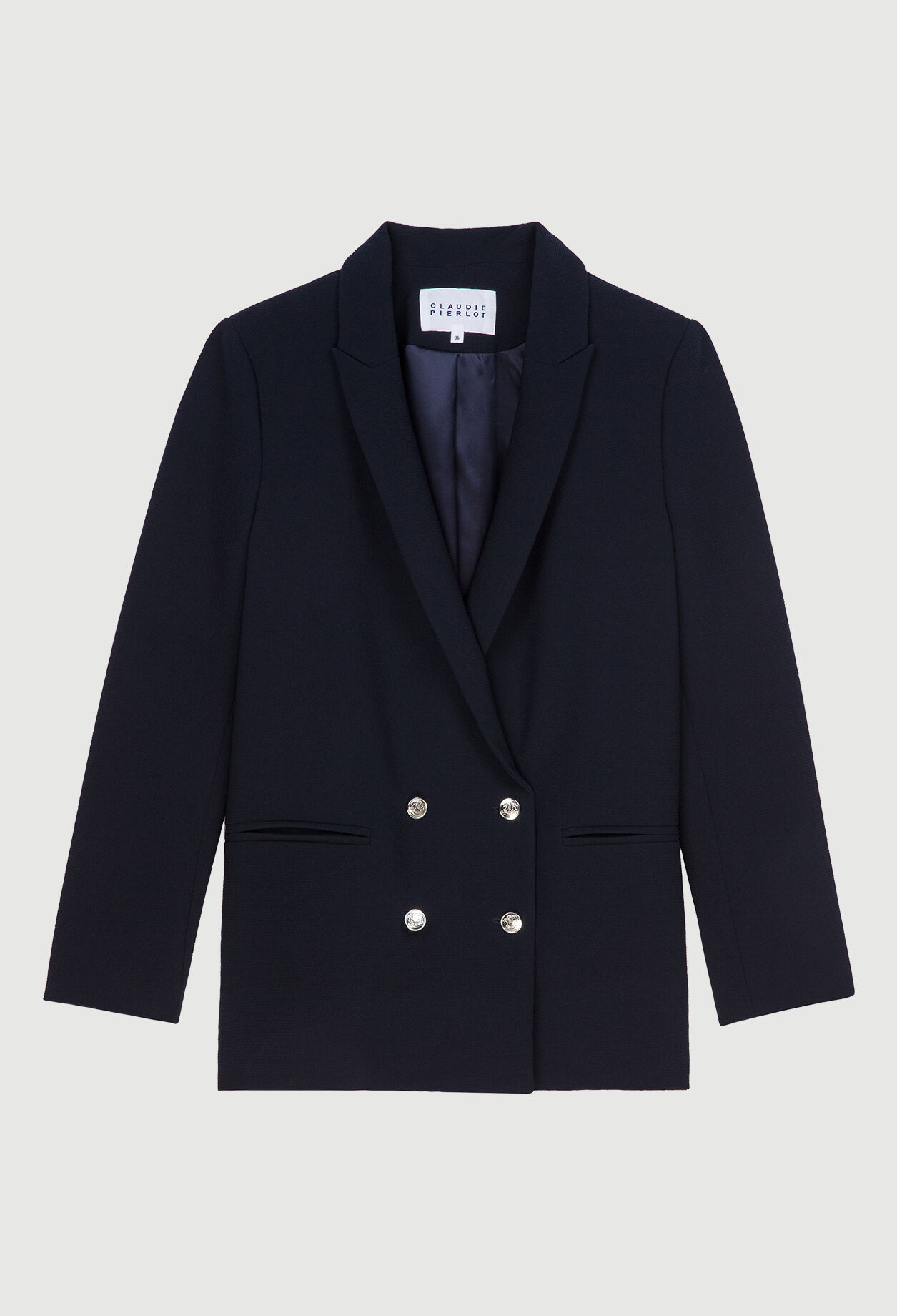 Double breasted blazer jacket