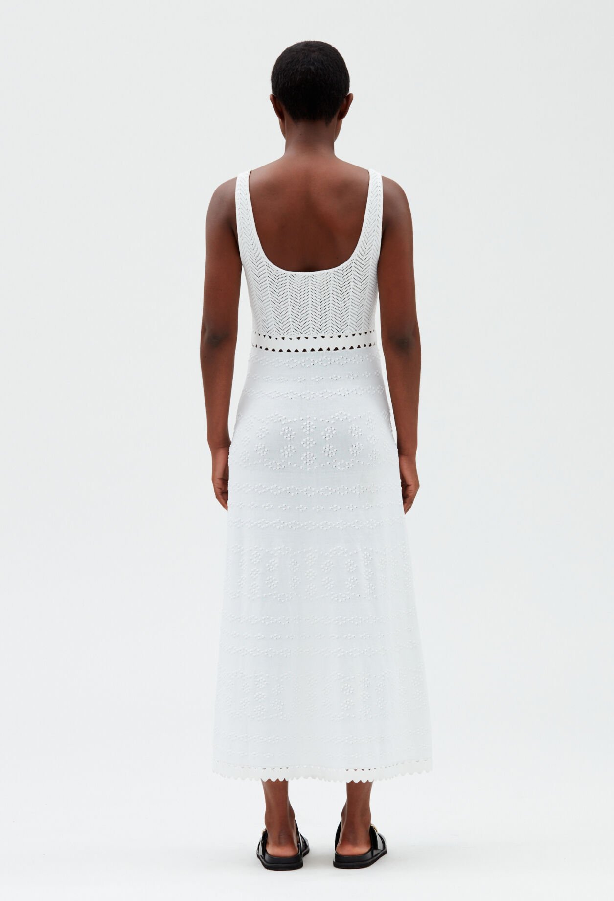 Midi jumper dress