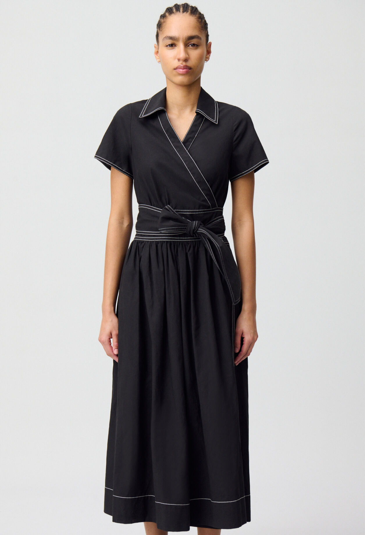 Belted Maxi Dress