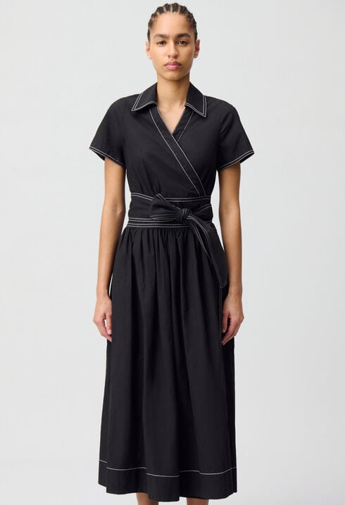 Belted Maxi Dress