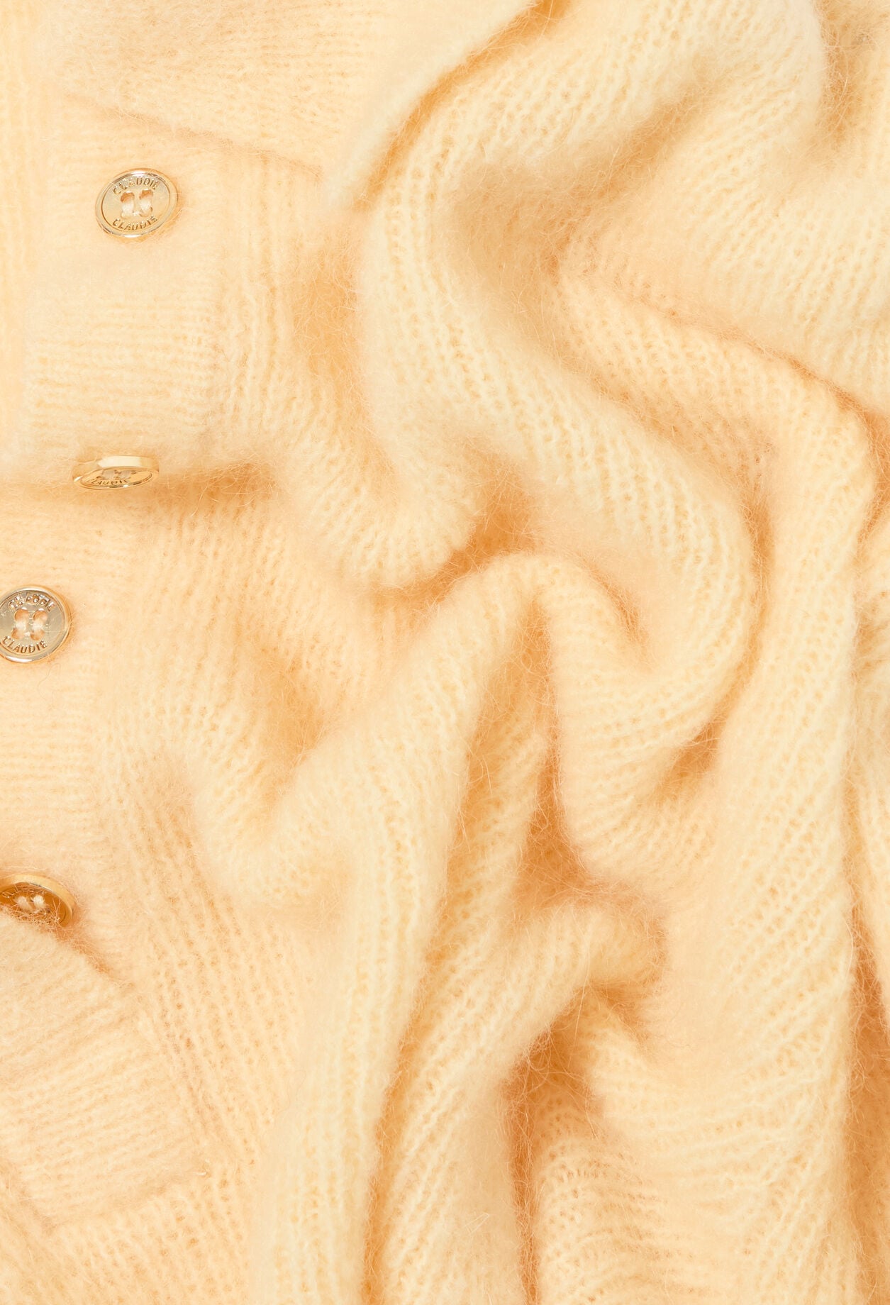 Relaxed fluffy knit jumper