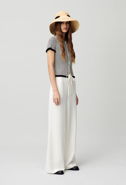 Elasticated fluid trousers