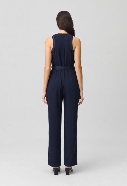 Navy jumpsuit