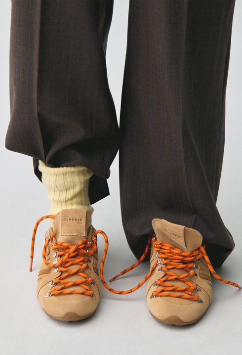 Swing suede trainers sand