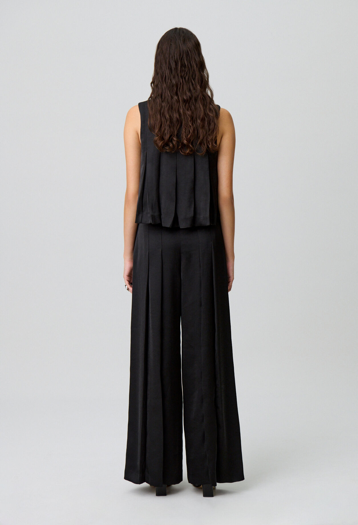Flowy sleeveless top