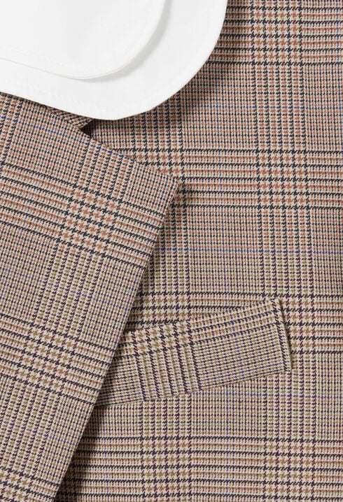 Checked Tailored Blazer