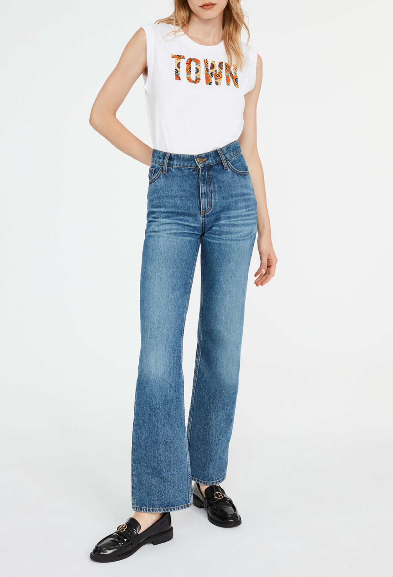 Embroidered t-shirt