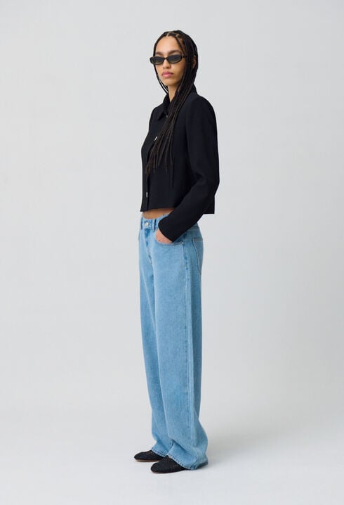 Baggy Wide-Leg Jeans
