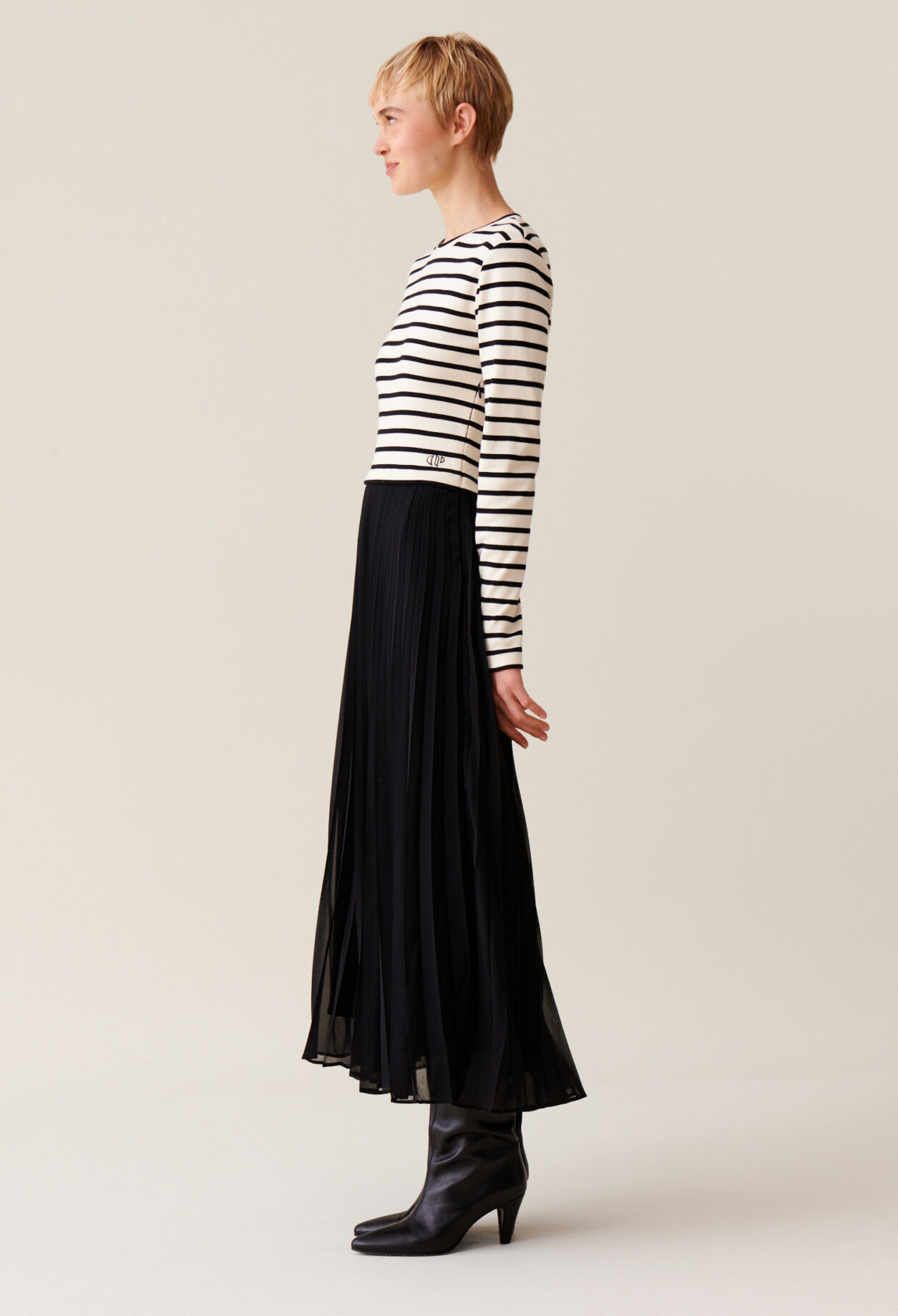 Twist Striped Dress