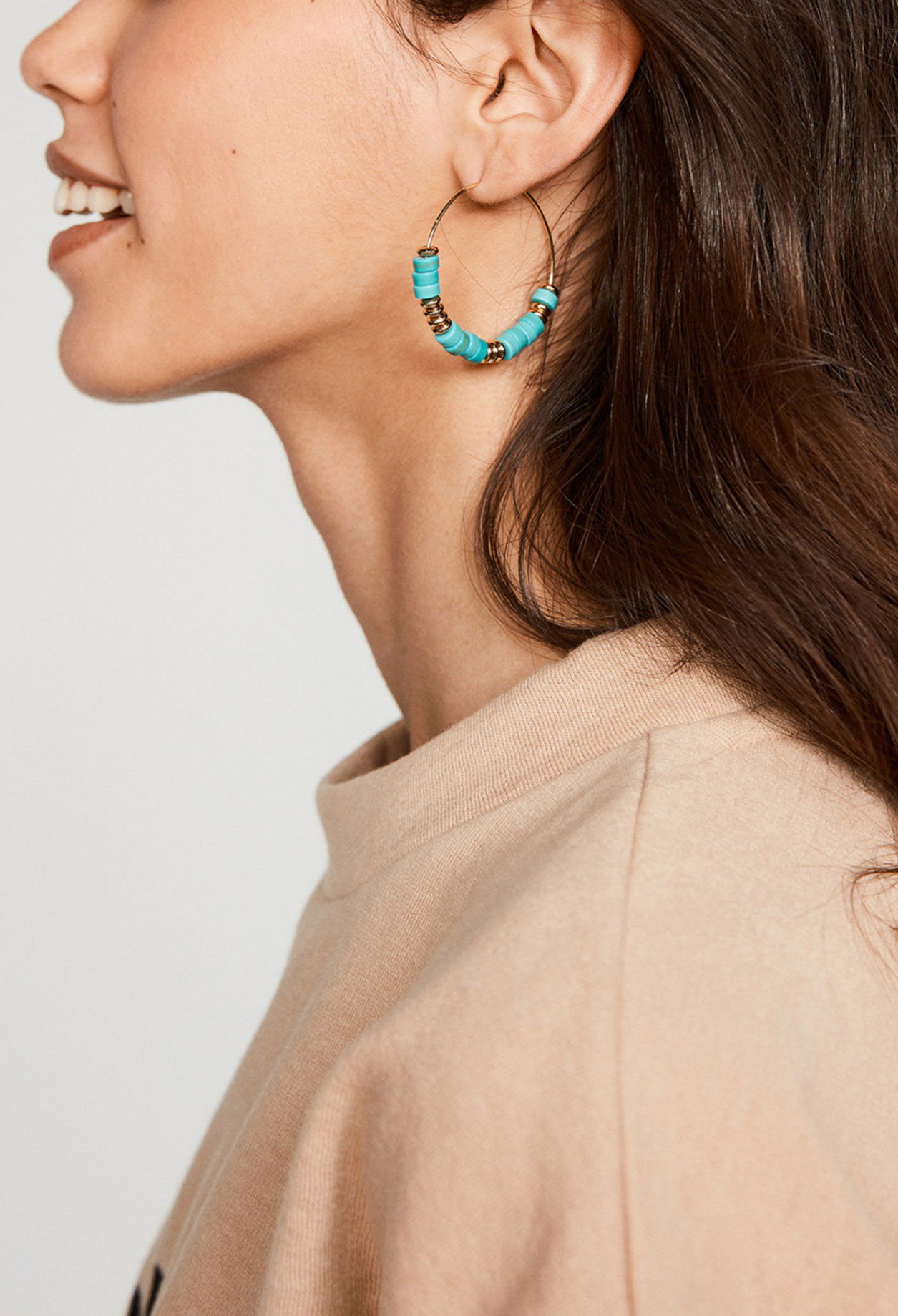 Hoop earrings