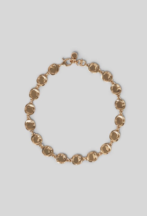 Gold chain necklace