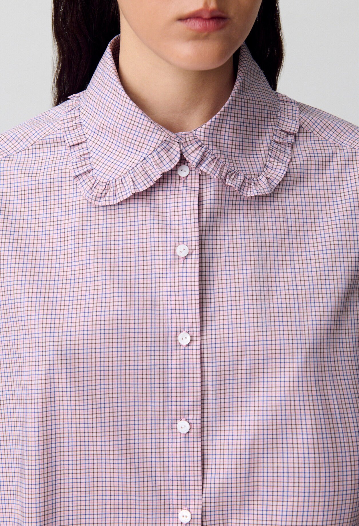 Checked Poplin Shirt