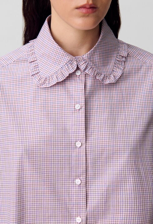 Checked Poplin Shirt