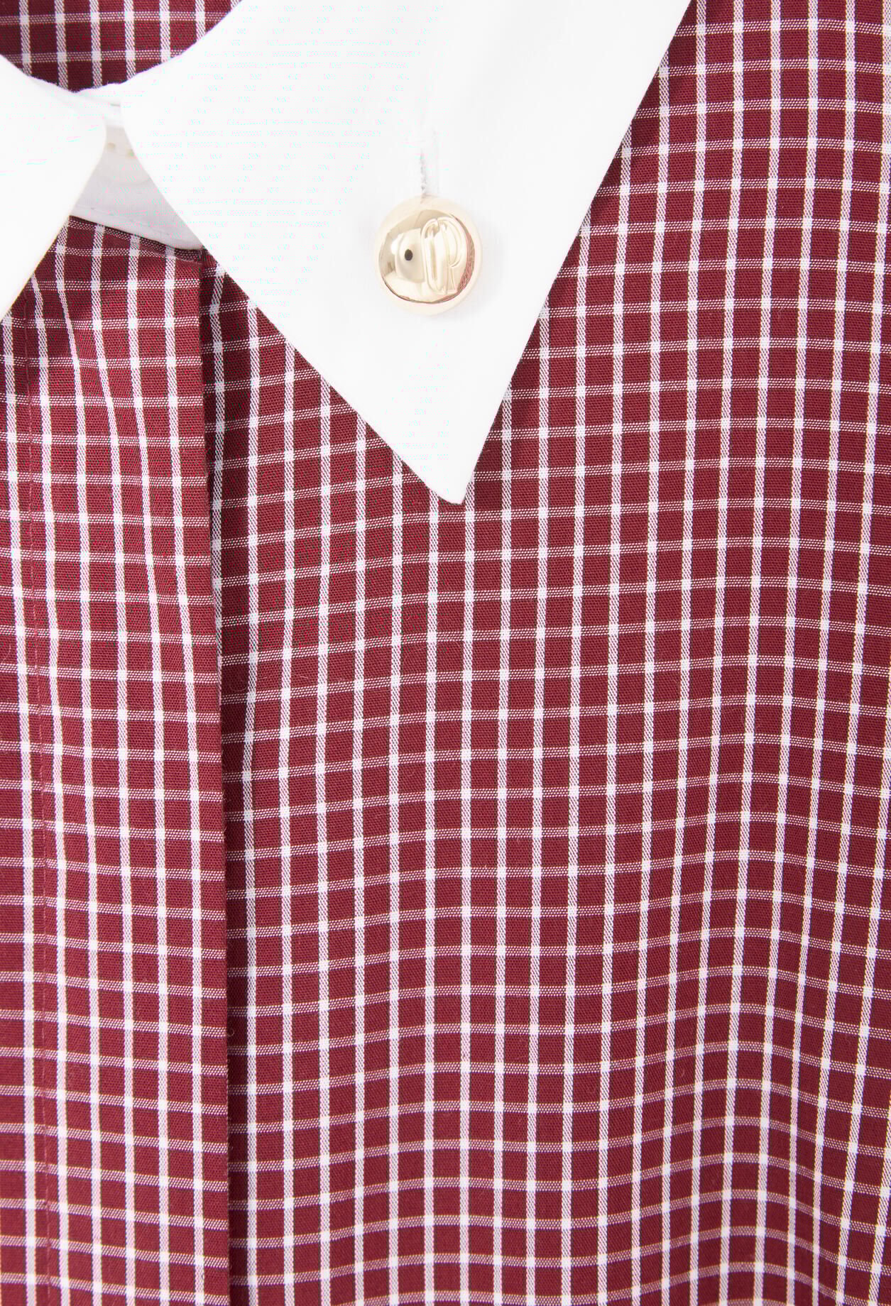 Short checked dress