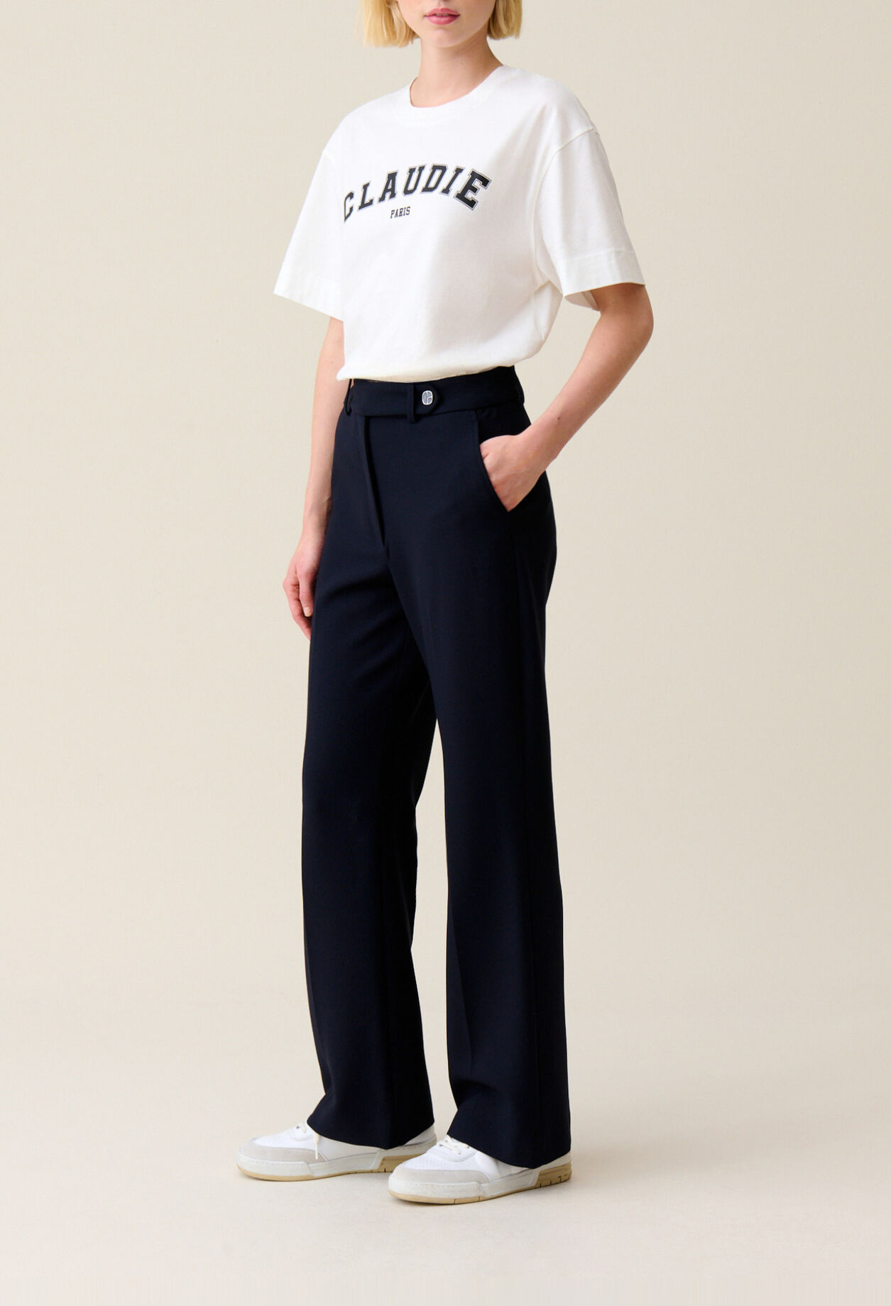 Claudie Paris short-sleeved T-shirt