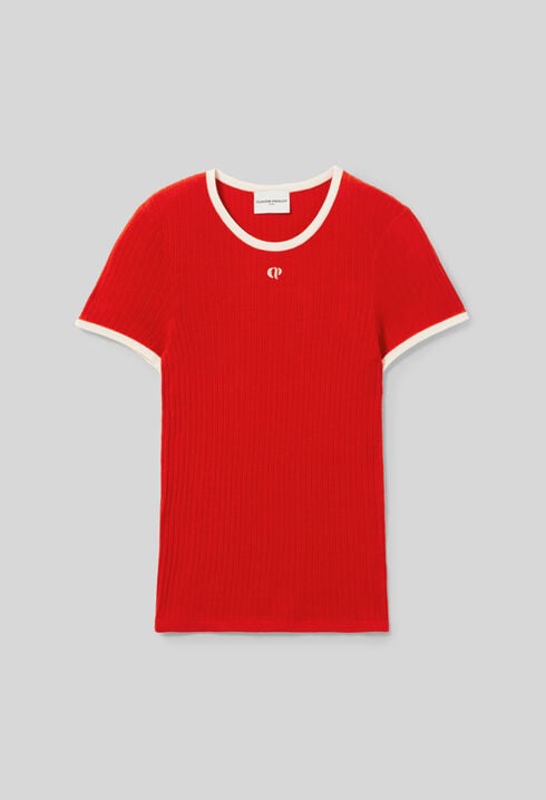 Fine knit CP top