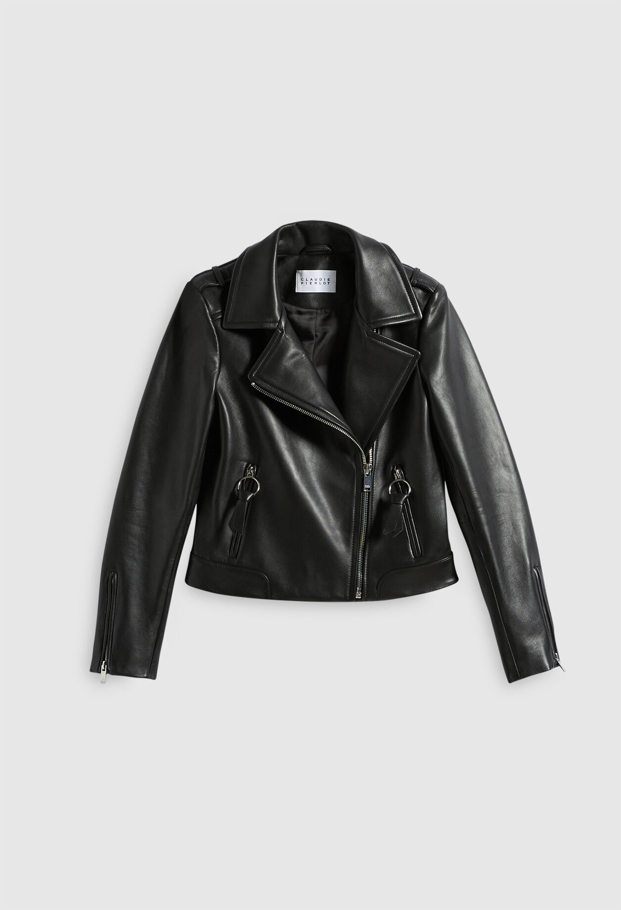 Eco-friendly leather jacket
