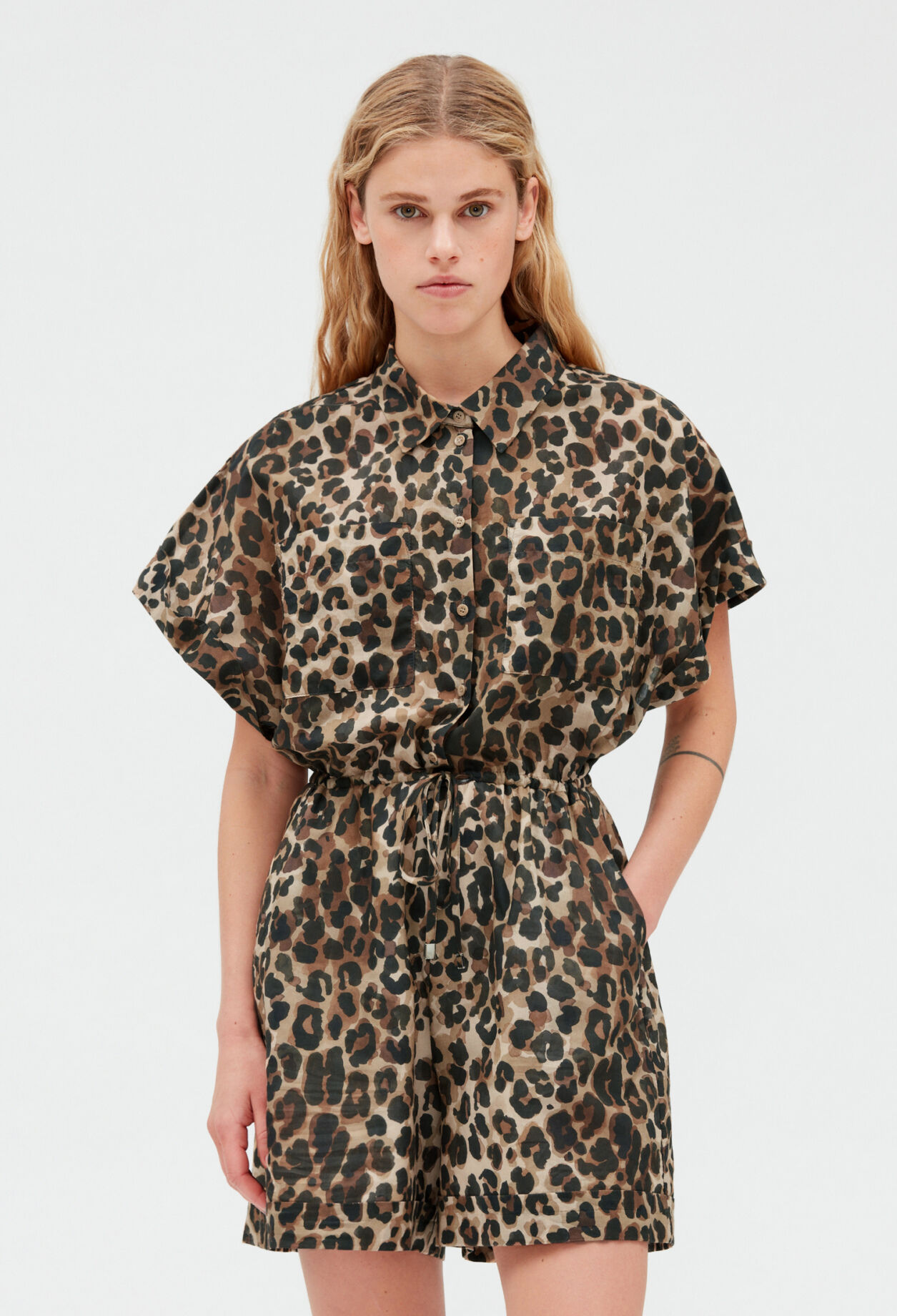 Robe leopard claudie pierlot hot sale