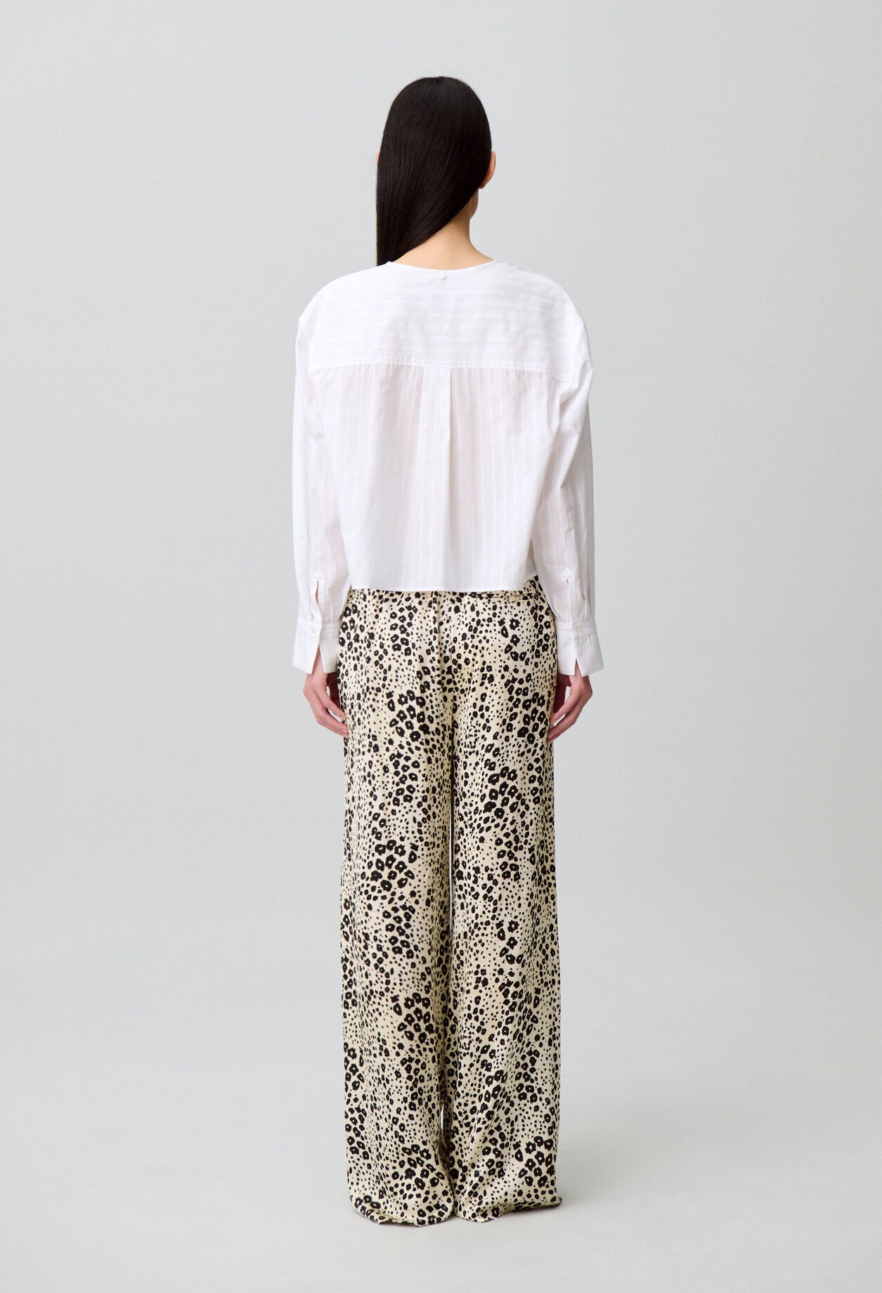 Striped cotton shirt