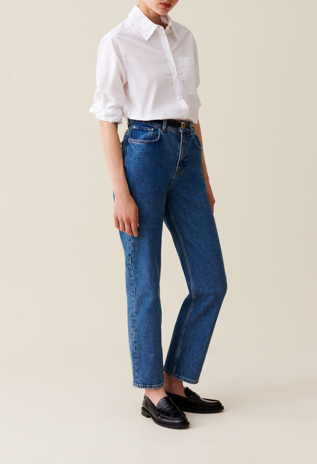 White cotton shirt 