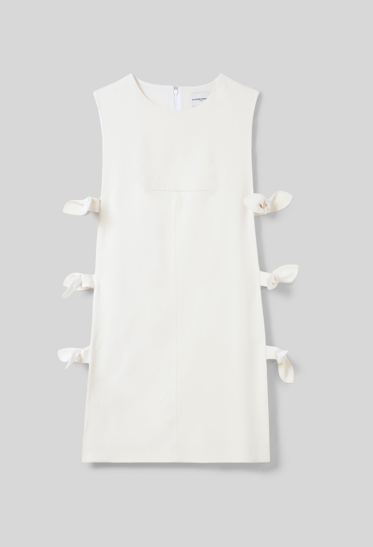 Short dress with bows