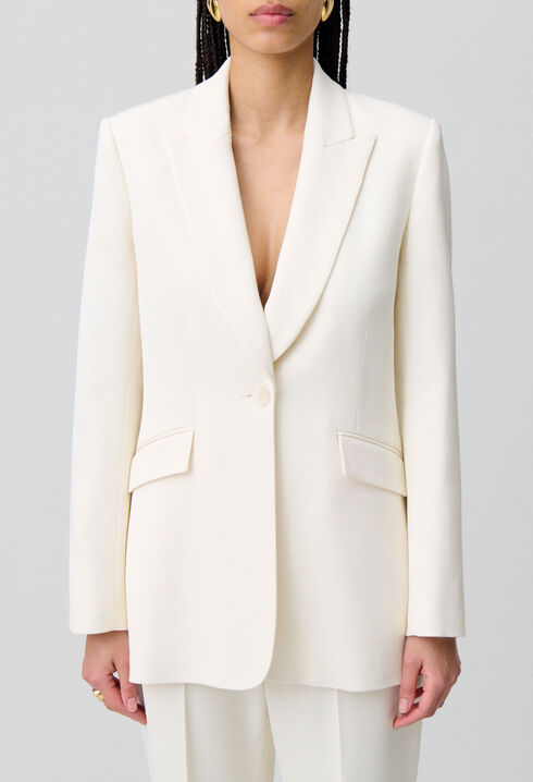 Fitted Tailored Blazer