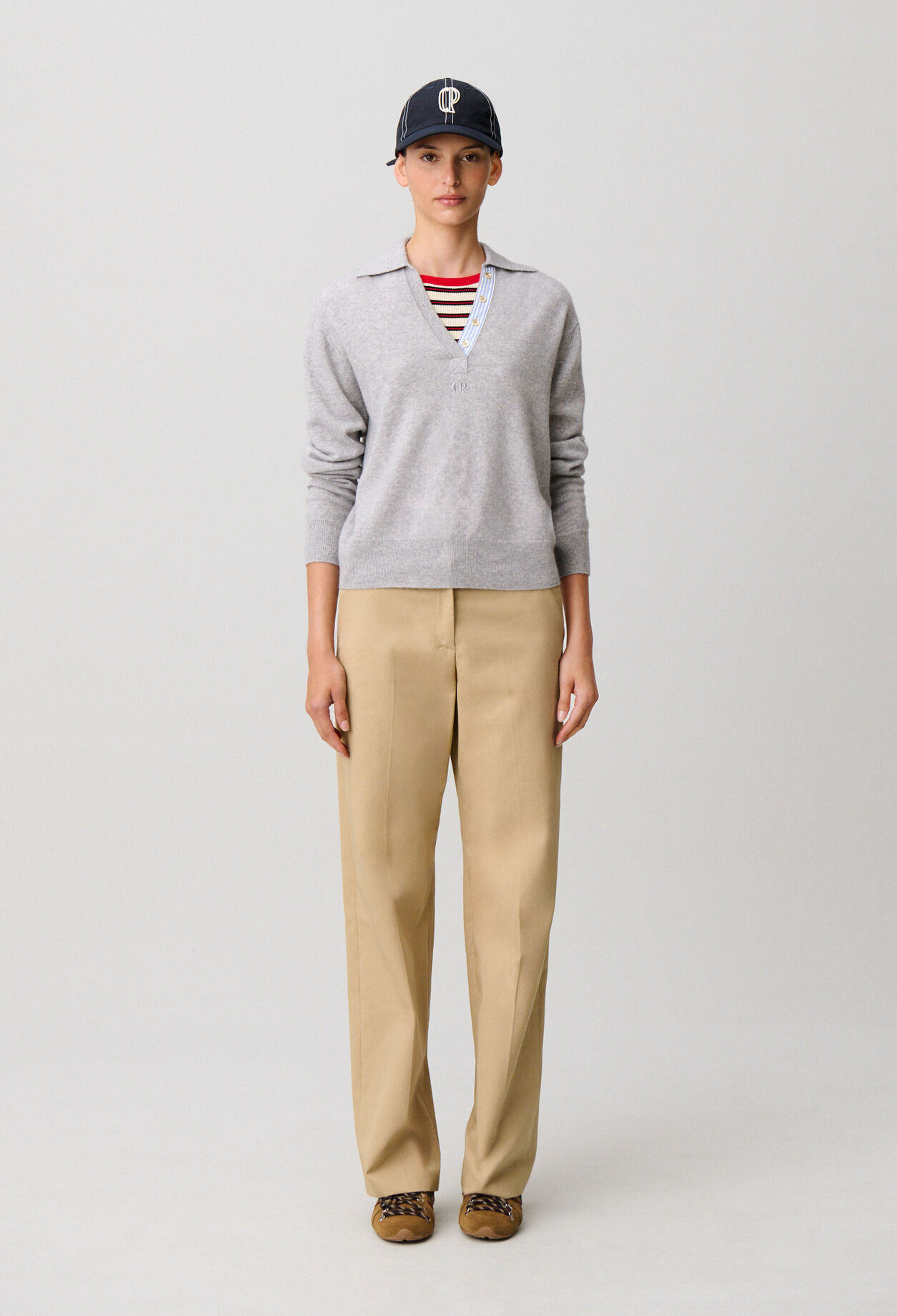Wool Polo Jumper