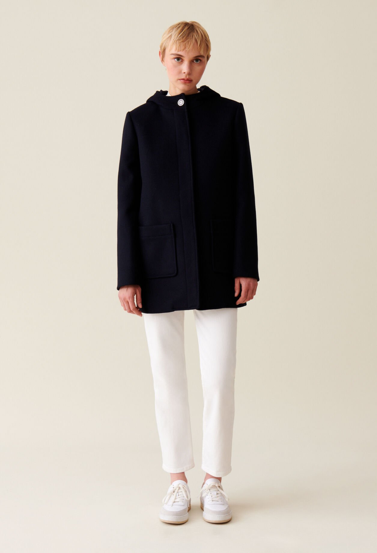 Claudie pierlot shearling coat sales