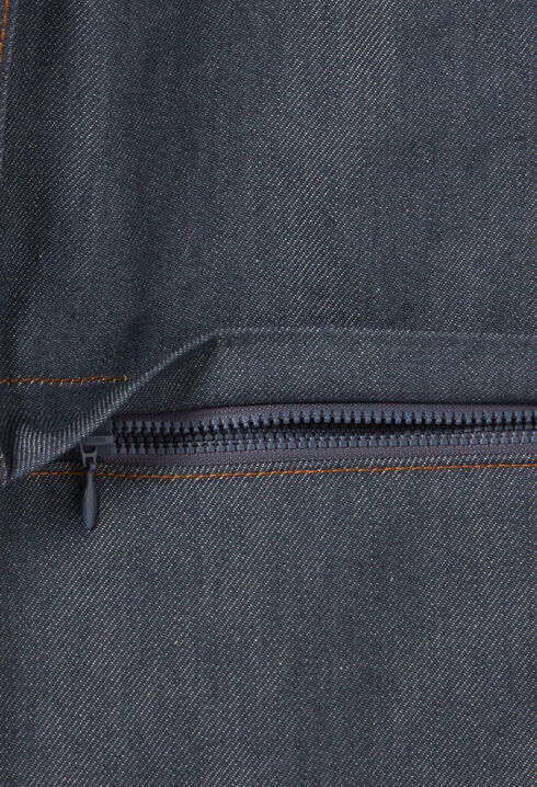 Zip Modular Denim Skirt
