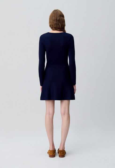 Fitted Knit Dress