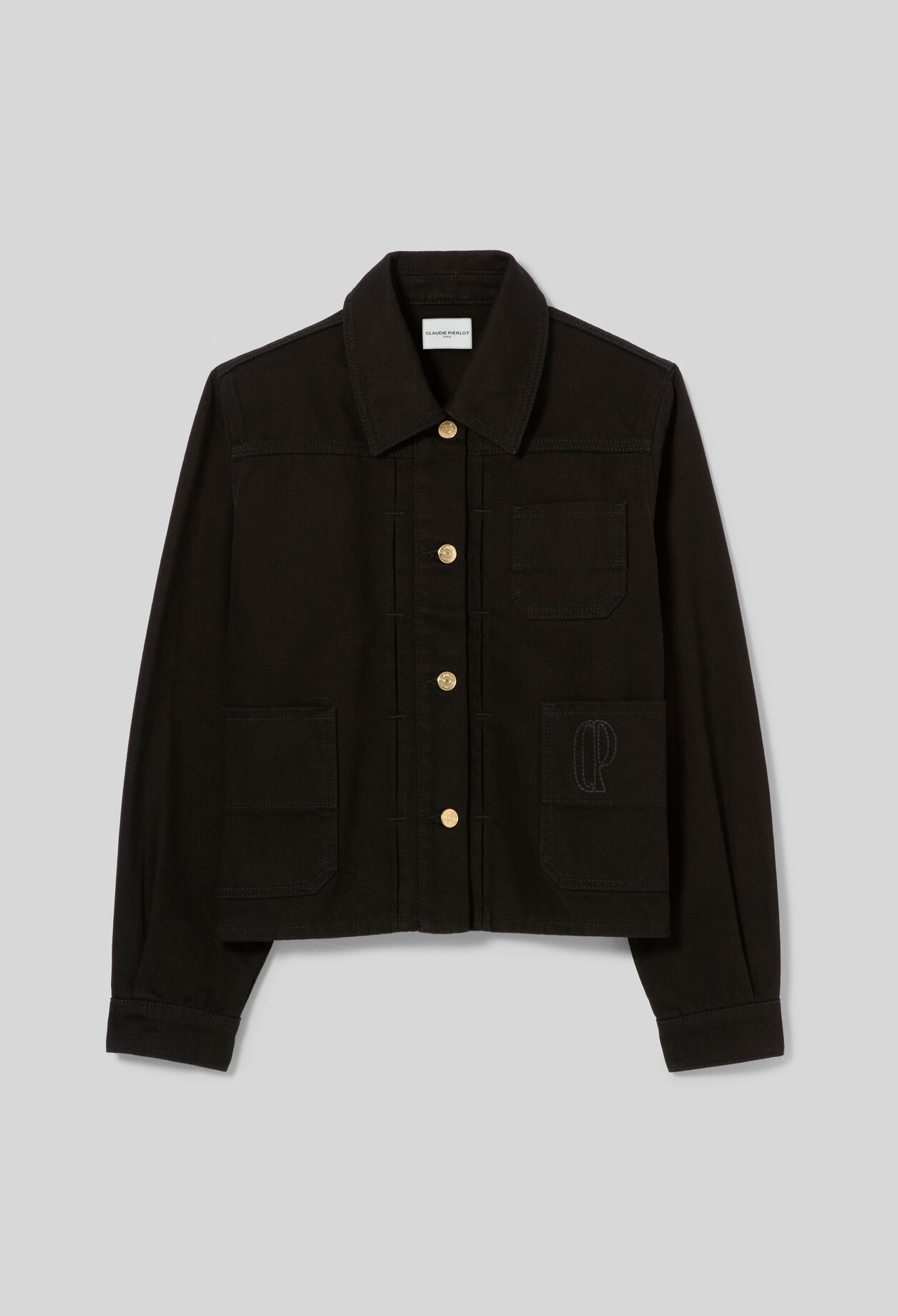 Denim worker jacket