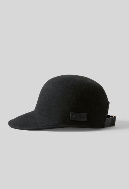 Wool felt cap