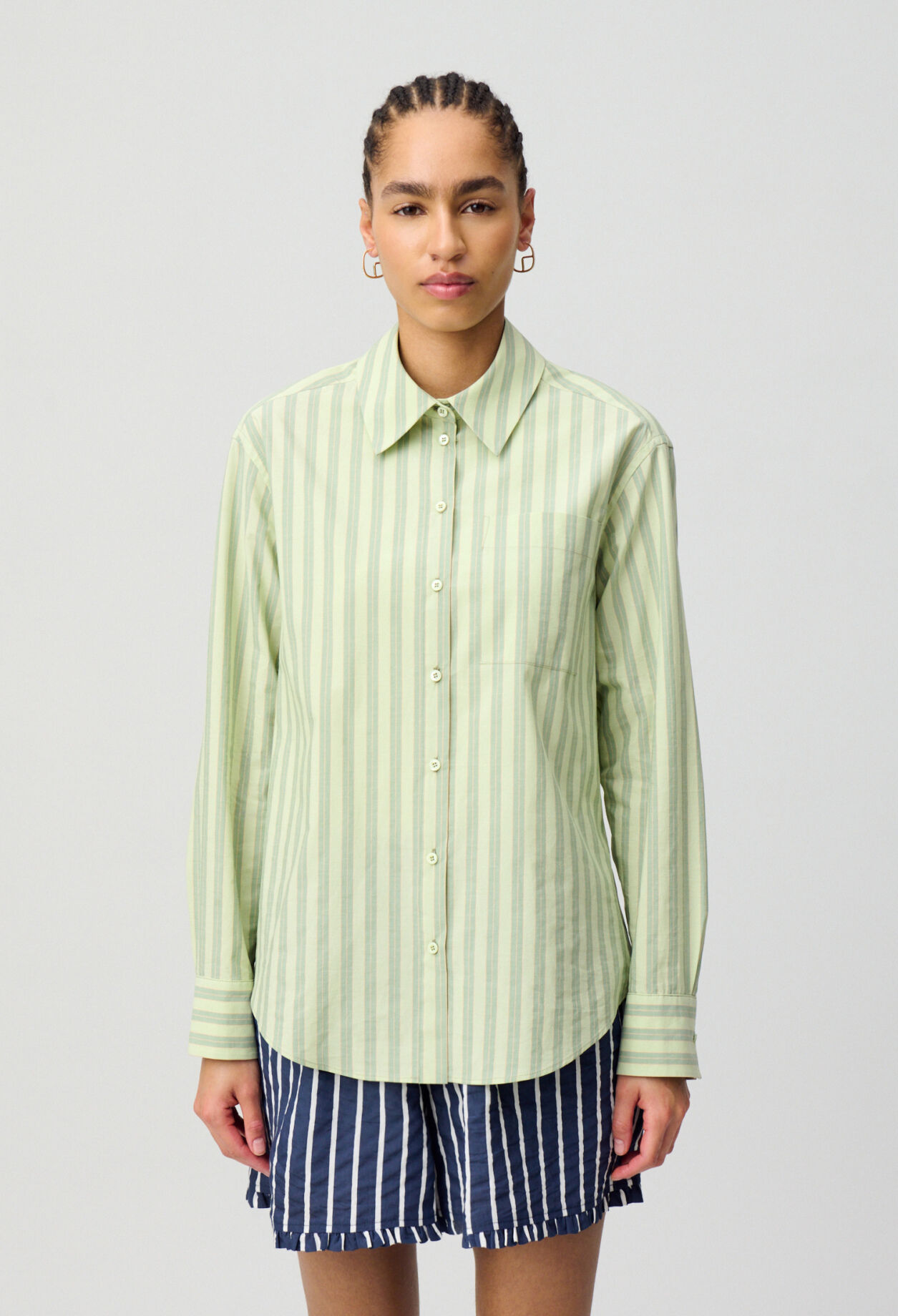 Classic Straight-Cut Shirt