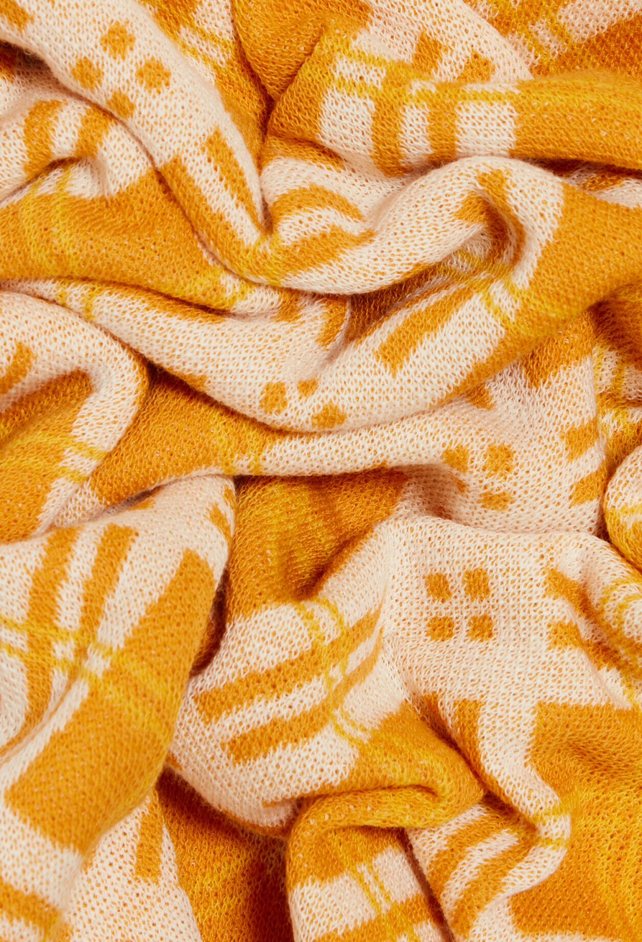 Yellow checked vest top