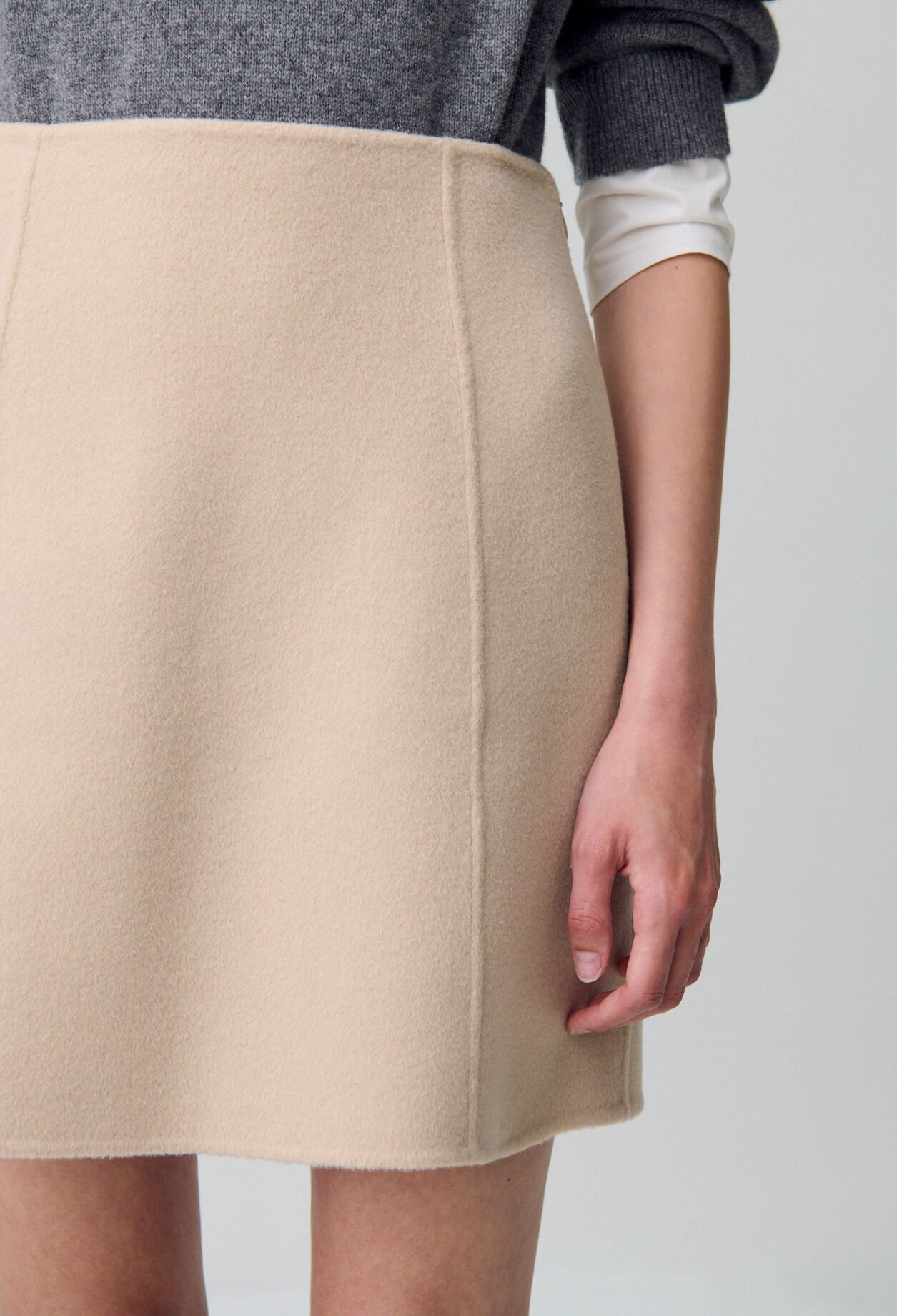ミニスカート LOW CLASSIC : 24SS / POCKET MINI SKIRT (BEIGE) LOW CLASSIC : 24SS / POCKET MINI SKIRT (BEIGE) (LOW CLASSIC