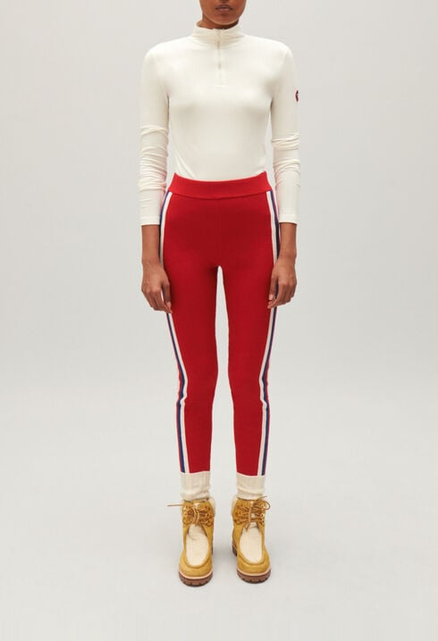 T-shirt with high neck