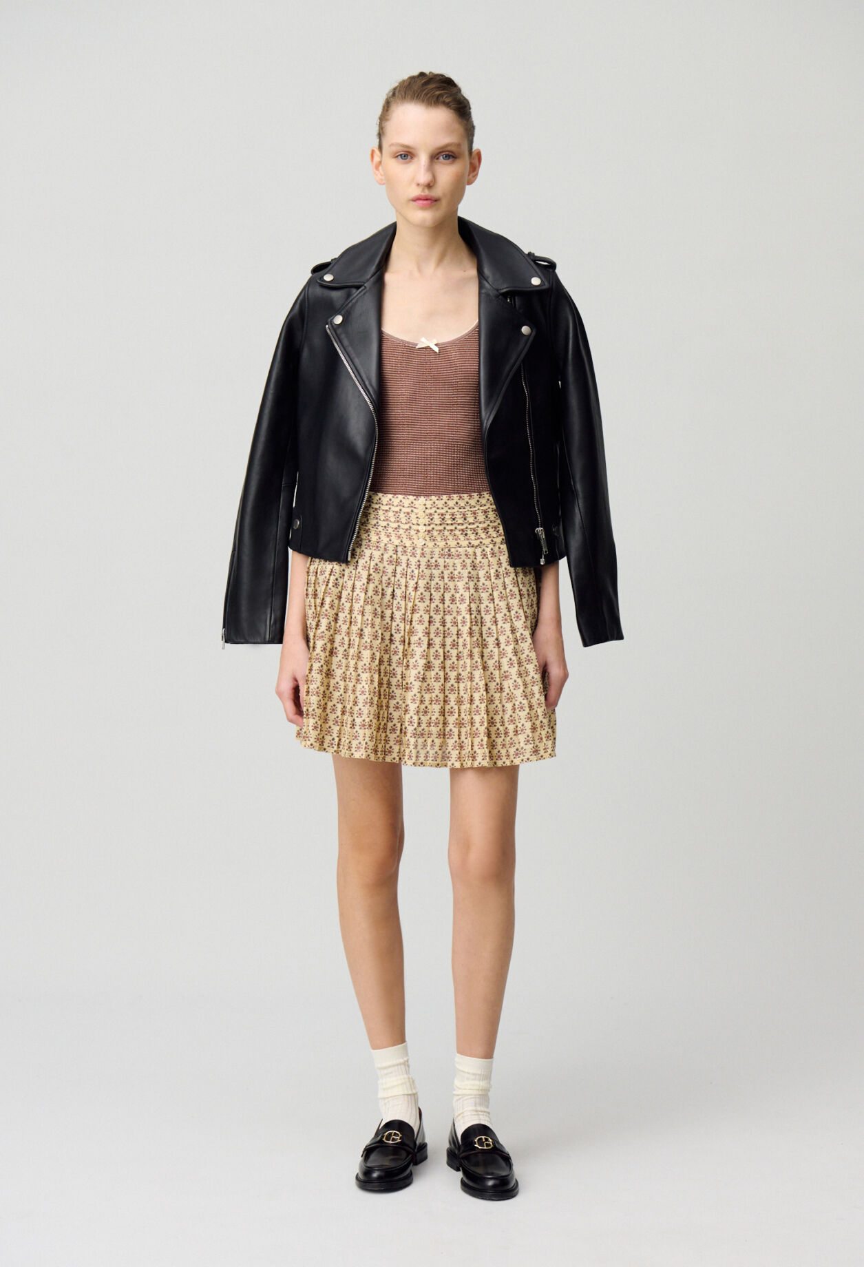 CLAUDIE PIERLOT★JUPE MIDI スカート CLAUDIE PIERLOT☆JUPE MIDI スカート