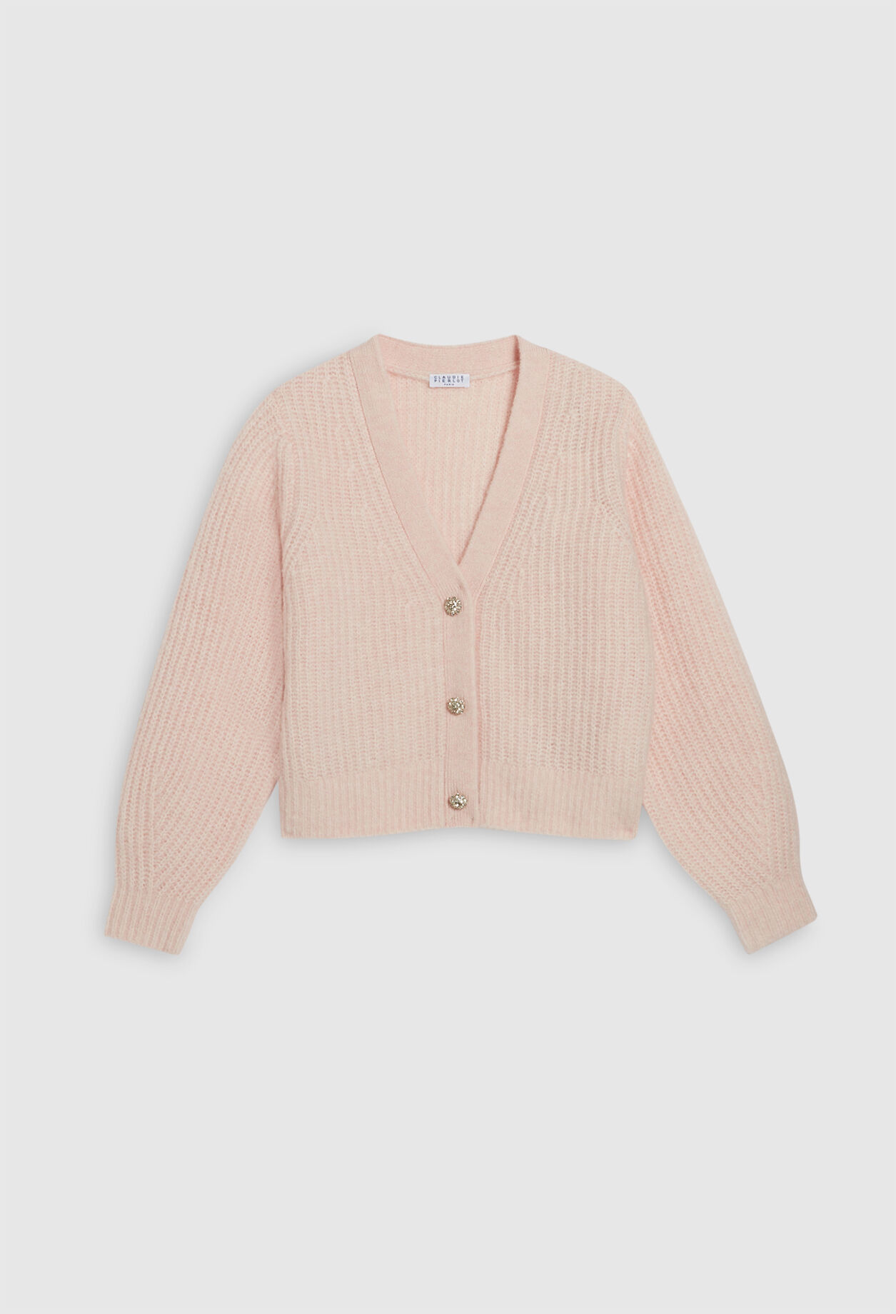 Cardigan made from traceable wool