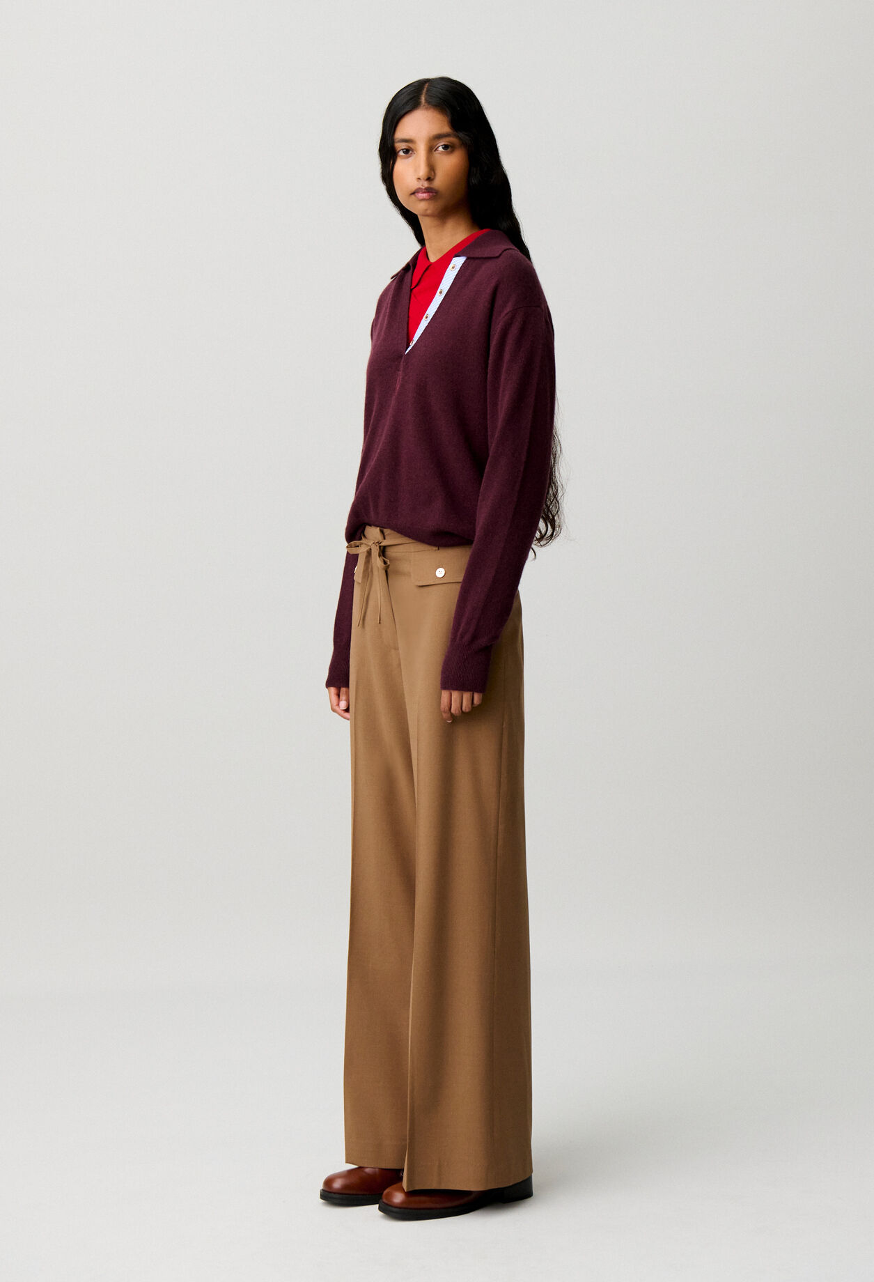 Wool and cashmere jumper