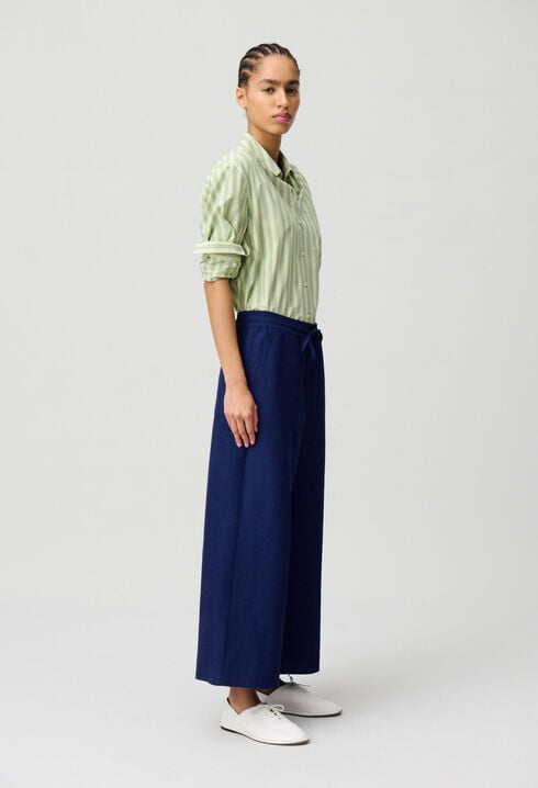 Wide Lightweight Trousers