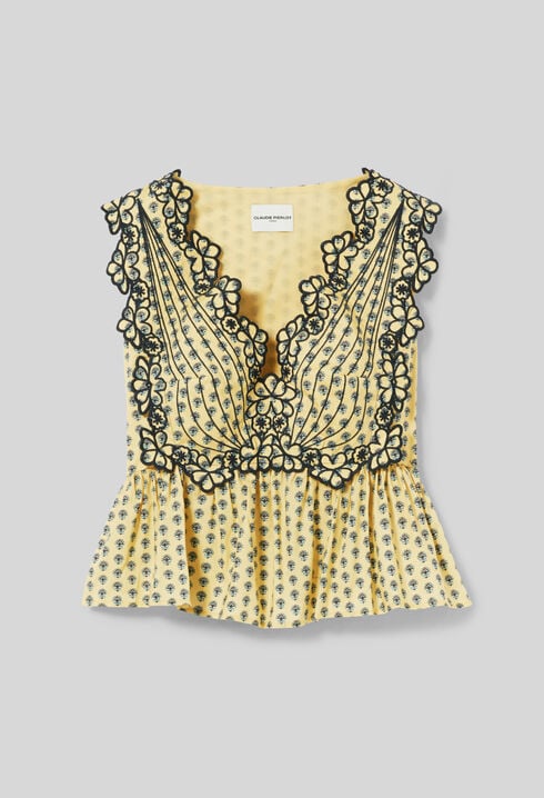 Ruffled Tank Top