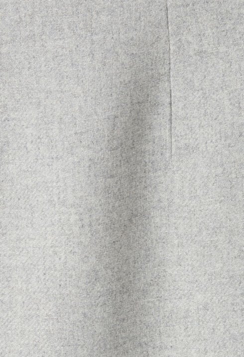 Light grey high-waisted skirt