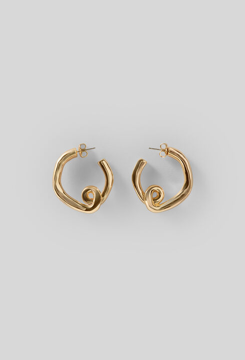 Claudie engraved earrings