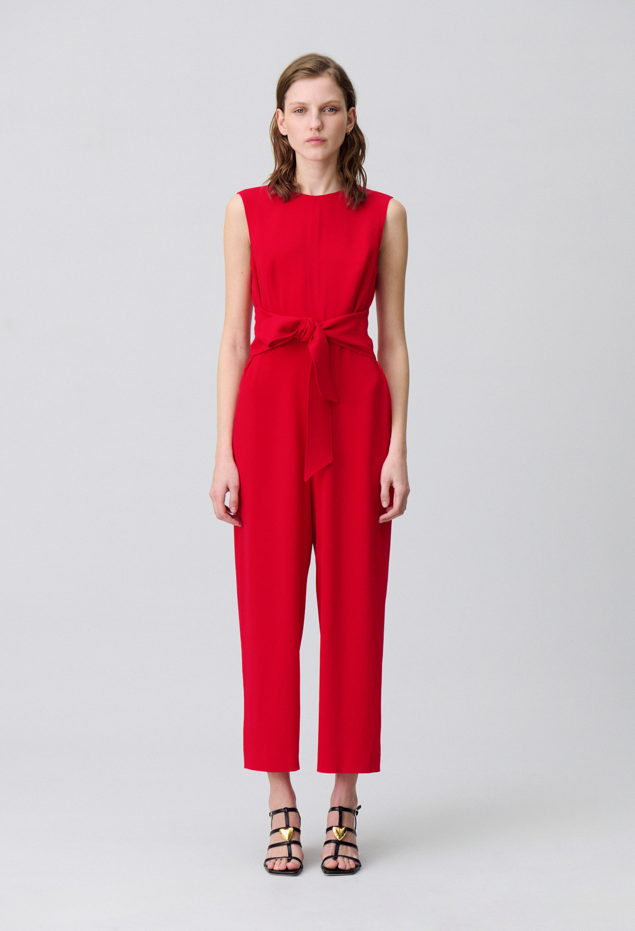 美品　CLAUDIE PIERLOT ワンピース 赤 美品 CLAUDIE PIERLOT ワンピース 赤 - メルカリ