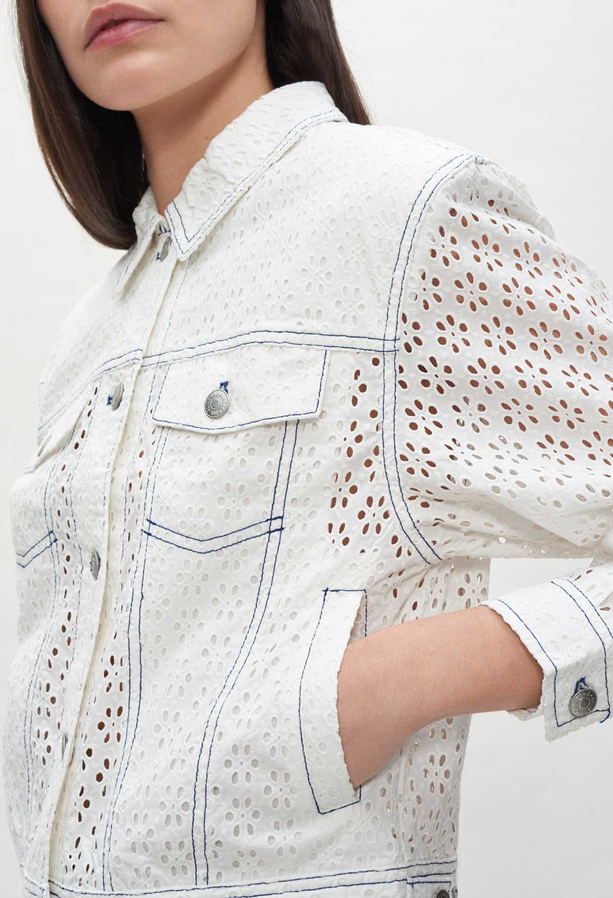 White jacket for women | Claudie Pierlot