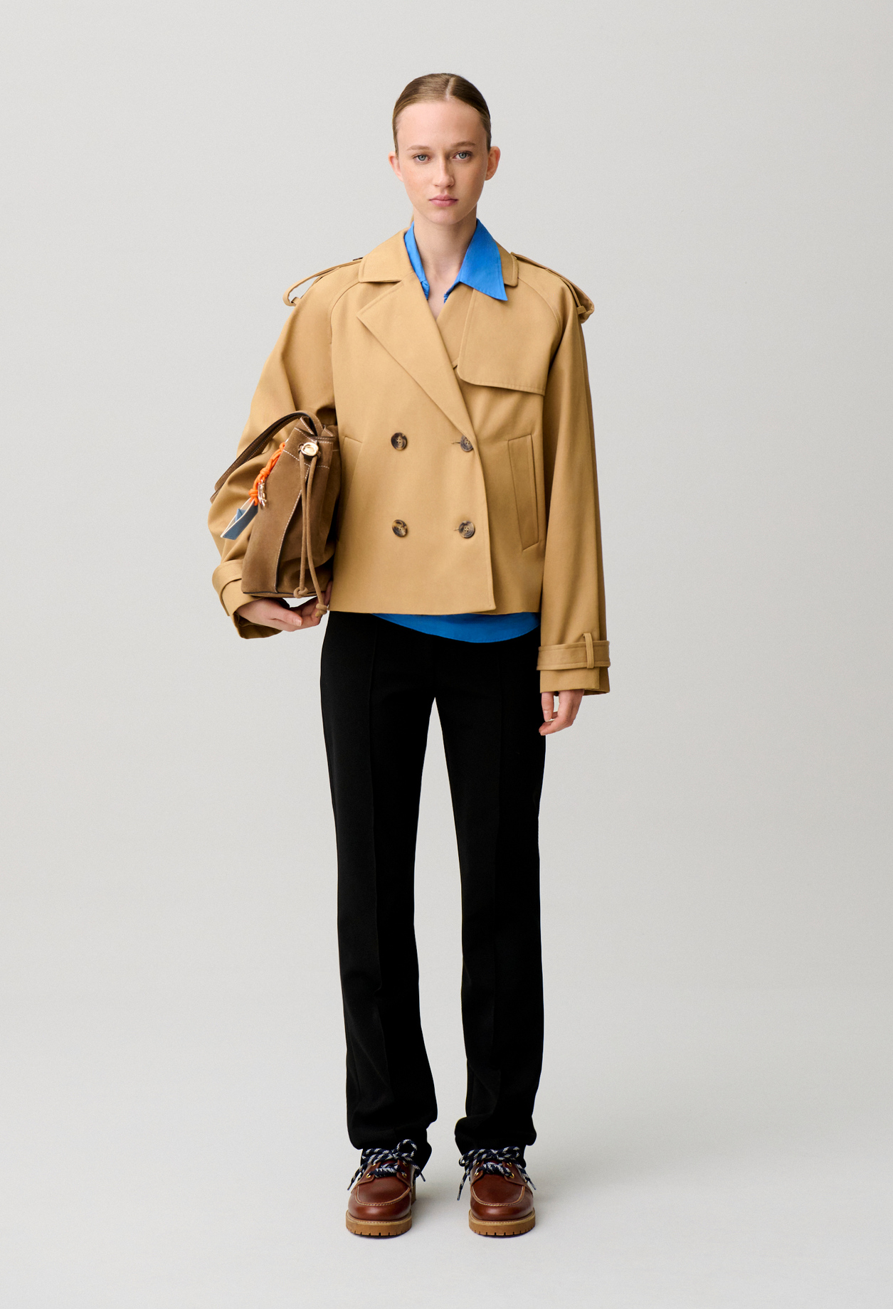Short trench jacket for women | Claudie Pierlot