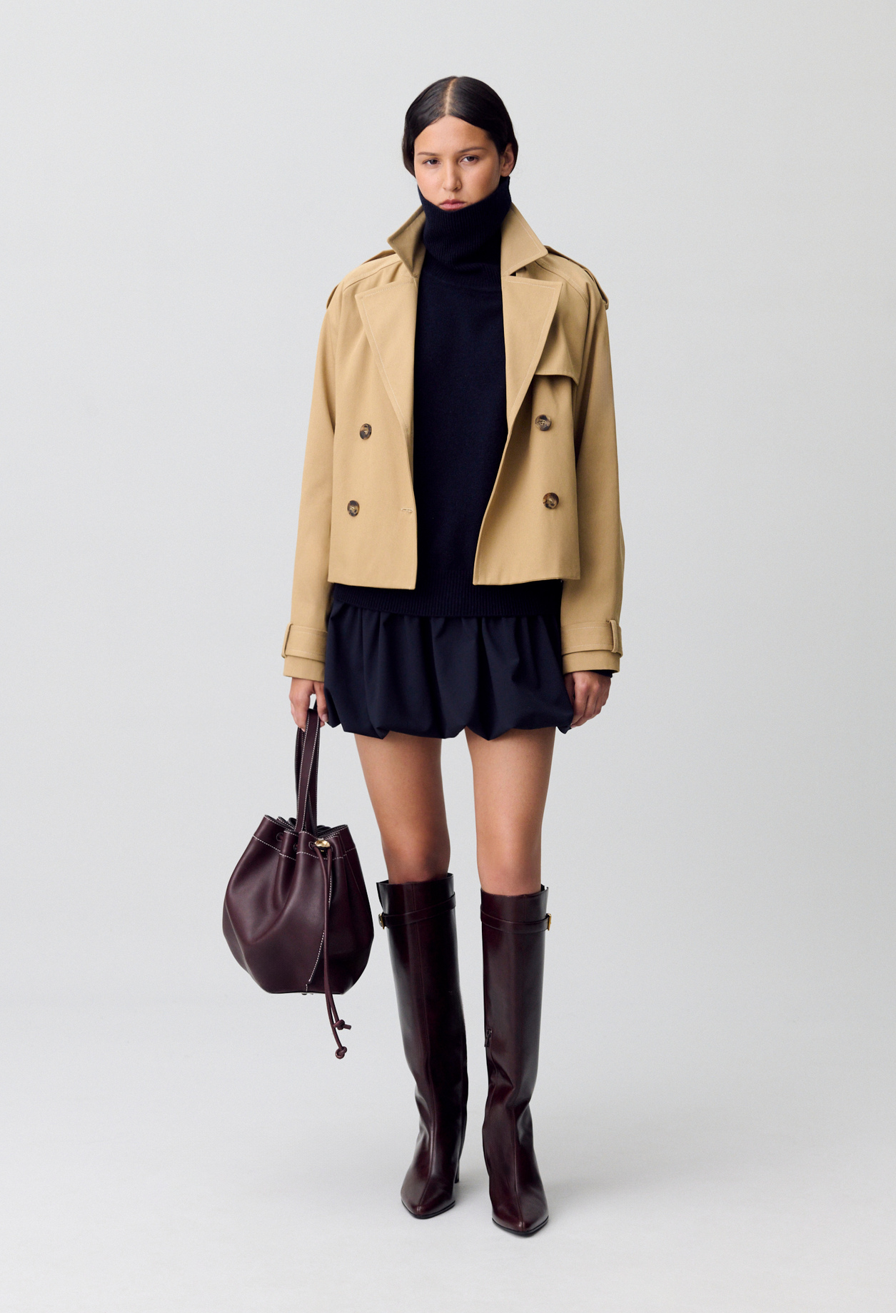 【CLAUDIE PIERLOT】 Smooth leather mules for women | Claudie Pierlot